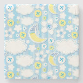 Kinderhintergrund Steinuntersetzer (Vorderseite)