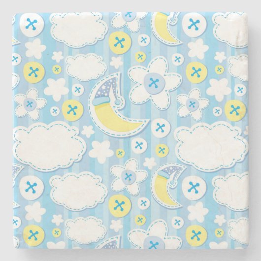 Kinderhintergrund Steinuntersetzer (Vorderseite)