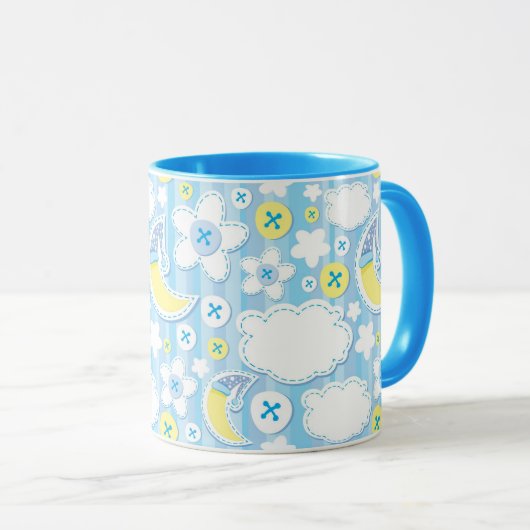 Kinderhintergrund Tasse (VorderseiteRechts)