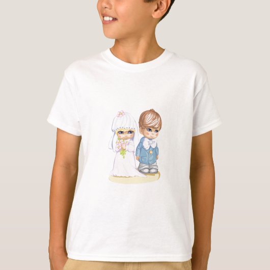 Kinderhochzeitkleidung im zweiten Design T-Shirt (Vorderseite)