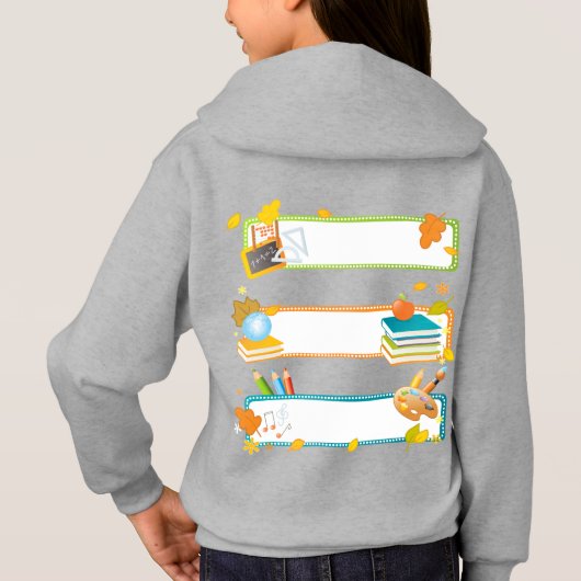 Kinderhoodie Hoodie (Rückseite)