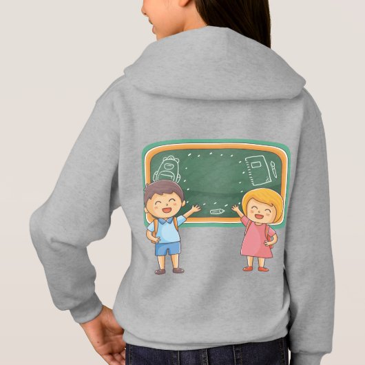 Kinderhoodie Hoodie (Rückseite)