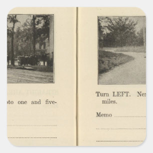 Kinderhook Stottville Quadratischer Aufkleber