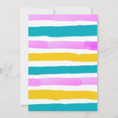 Kinderhunde Geburtstag Dankeschön Karte Party (Rückseite)