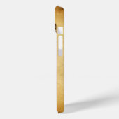 KINDERJESUS MIT ANGELN, braunes Pergament Case-Mate iPhone Hülle (Rückseite / Links)