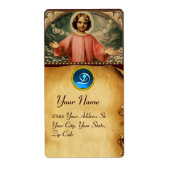 KINDERJESUS MIT ANGELN, Pergament (Vorne)