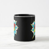 Kinderjungen Lio Name Comic Buch Superherd  Tasse (Zentrum)