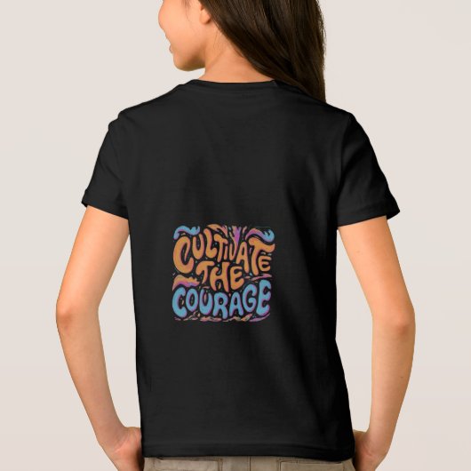 Kinderjungs gestalten T - Shirt (Rückseite)