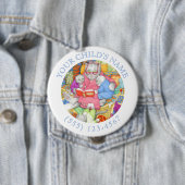 KINDERKABEL-ID-Taste - Weiß Button (Beispiel)