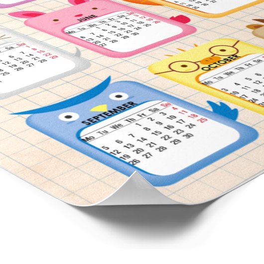 Kinderkalender 2022 poster (Ecke)