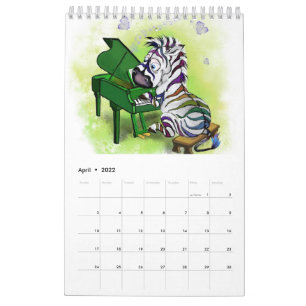 Kinderkalender mit lustigen Tieren Kalender