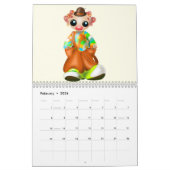 Kinderkalender mit Malerei Spaß Design Kalender (Feb 2026)