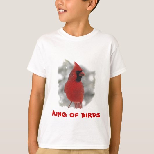 KinderKardinal - König der Vögel T-Shirt (Vorderseite)