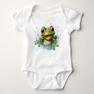 Kinderkarosserie-Frosch Baby Strampler