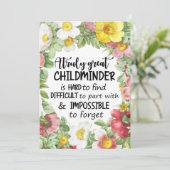 Kinderkarte Dankeschön Karte wirklich großartig  (Stehend Vorderseite)