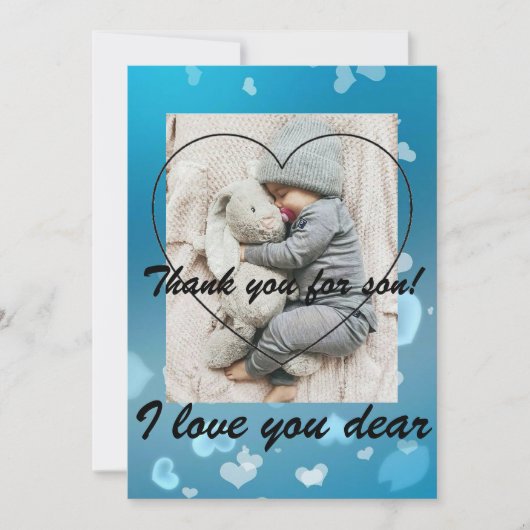 Kinderkarte Einladung (Vorderseite)