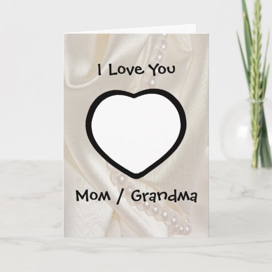 Kinderkarte für den Muttertag personalisiert Karte (Vorderseite)