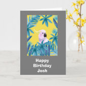 Kinderkarte Karte (Gelbe Blume)