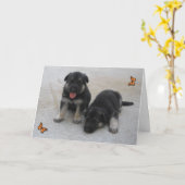 Kinderkarte Karte (Gelbe Blume)