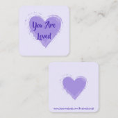 Kinderkarte: Karten "You are love" (Vorne/Hinten)