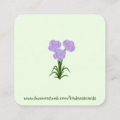 Kinderkarte: "Sie machen einen Unterschied" Karten (Rückseite)