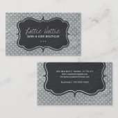 Kinderkarte und Boutique Visitenkarte (Vorne/Hinten)