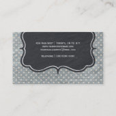 Kinderkarte und Boutique Visitenkarte (Rückseite)