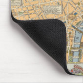 Kinderkarte von London, England Mousepad (Ecke)