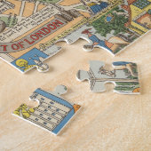 Kinderkarte von London, England Puzzle (Seite)