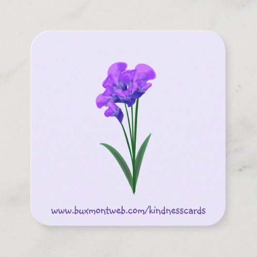 Kinderkarte: "World is a Better Place" Karten (Rückseite)