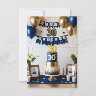 Kinderkarte zum 30. Geburtstag Einladung