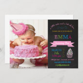 Kinderkarton für Geburtstagsparty Einladung (Vorne/Hinten)