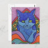 Kinderkatze von Piliero Postkarte (Vorne/Hinten)