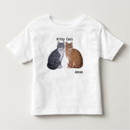 Kinderkatzkatzen zum Shirt Kinder IHREN NAMEN Kätz