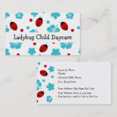 Kinderkindertagesstätten-Visitenkarten Visitenkarte (Vorne/Hinten)