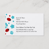 Kinderkindertagesstätten-Visitenkarten Visitenkarte (Rückseite)