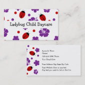 Kinderkindertagesstätten-Visitenkarten Visitenkarte (Vorne/Hinten)