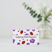 Kinderkindertagesstätten-Visitenkarten Visitenkarte (Stehend Vorderseite)