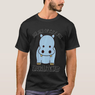 Kinderkinderzimmer Süßes Tier Nilpferd Kinderzimme T-Shirt