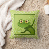 Kinderkissen mit Frosch Kissen (Decke)