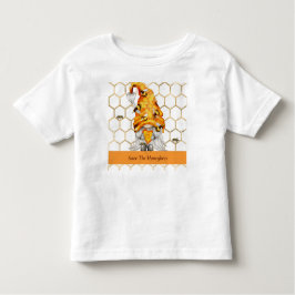 Kinderkleid für Mädchen oder Boy Honeybee Gnome Kleinkind T-shirt