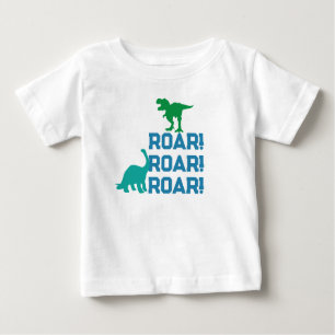 Kinderkleidung Dinosaurier Print Baby T-shirt