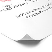 Kinderkleidung Poster (Ecke)