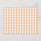 Kinderkleidung Pumpkin Baby Duschhilfe für Mama Begleitkarte (Rückseite)