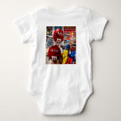 Kinderkleidung Spaß Baby Strampler (Rückseite)