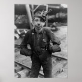 Kinderkohlebergwerk - West Virginia - 1908 Poster (Vorne)