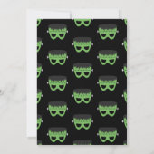 Kinderkostüm frankenstein-Halloween-Party Einladung (Rückseite)