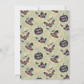 Kinderkostüm Geburtstagsparty Einladung (Rückseite)