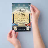 Kinderkostüm Party Halloween Einladung Flyer (Handgriff)