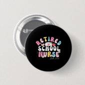 Kinderkrankenhaus 2025 Groovy Niedlich Button (Vorne & Hinten)